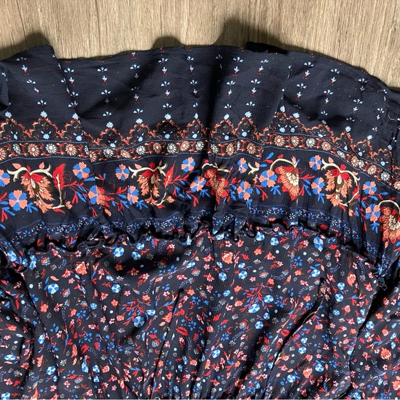 Glamorous Sugar, Sugar Navy Blue Disty Pint Swing Dress - Picture 11 of 12